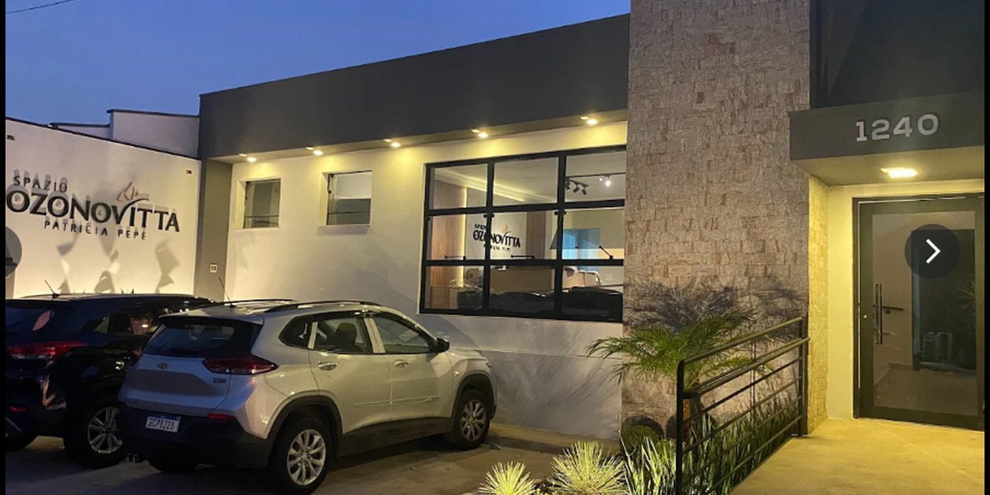 Fachada do Spazio Ozonovitta em Avaré